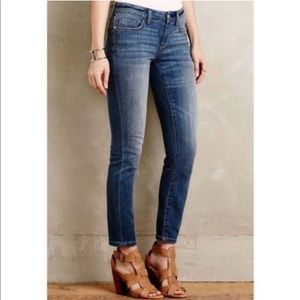 Anthropologie Pilcro The Stet Jeans - Medium Wash